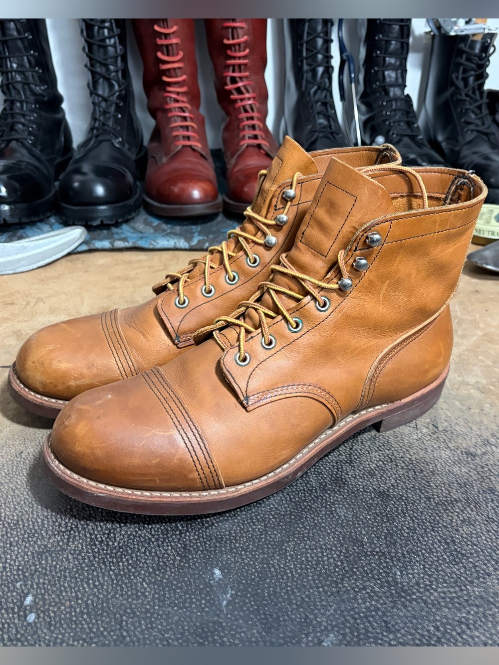 Mint & Rare Red Wing Oro-Original Iron Rangers, **With Box